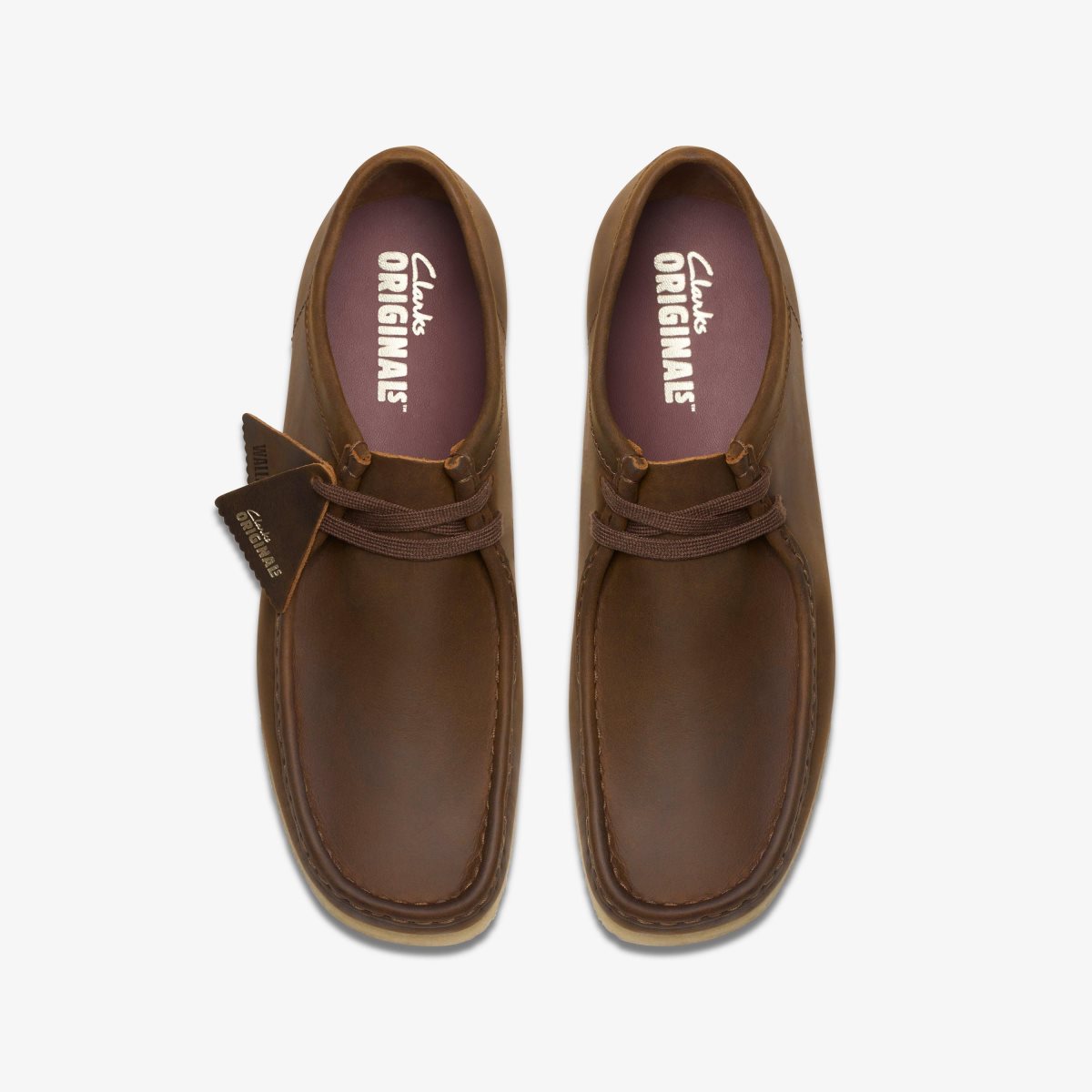 Homme Wallabees Clarks Wallabee Beeswax Beeswax - VCW-13778316