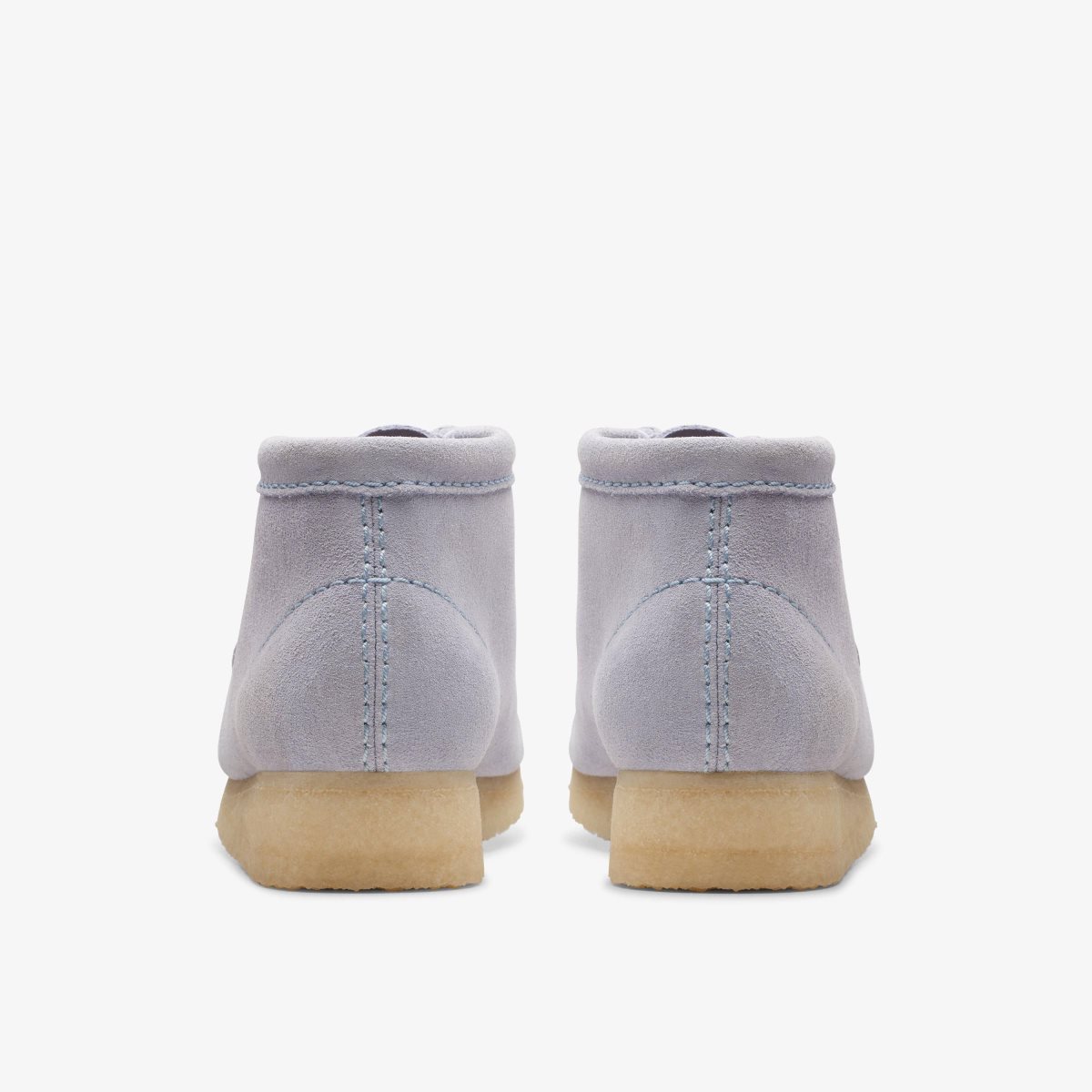 Femme Botte Clarks Wallabee Boot Cloud Grey Suede Grise - QGE-05573050