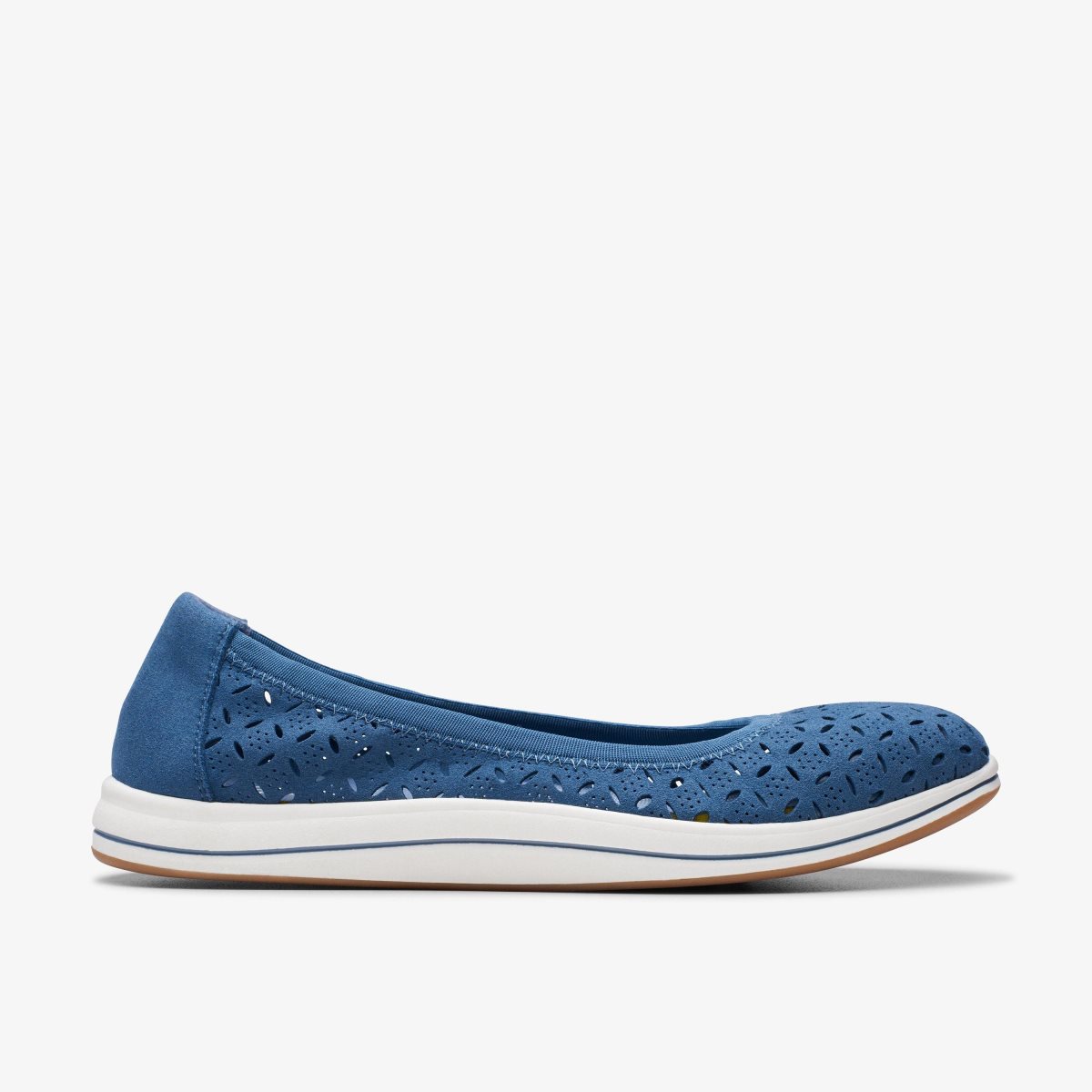 Femme Mocassin Clarks Breeze Roam Blue Bleu - WNP-19082231