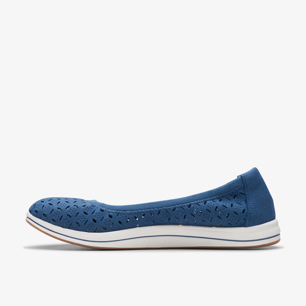 Femme Mocassin Clarks Breeze Roam Blue Bleu - WNP-19082231