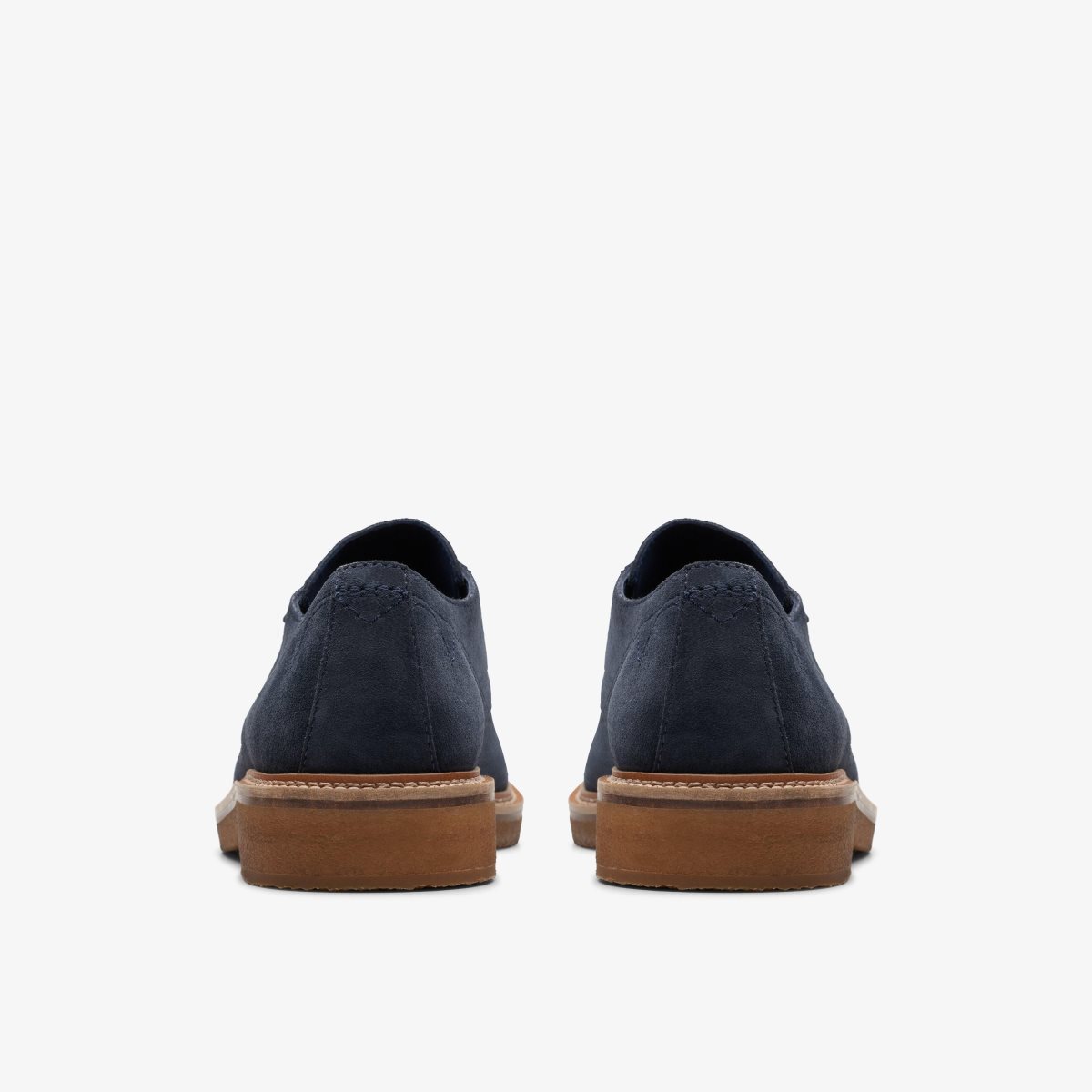 Homme Chaussure Habillée Clarks Clarkdale Derby Navy Suede Bleu Marine - PUZ-52593300