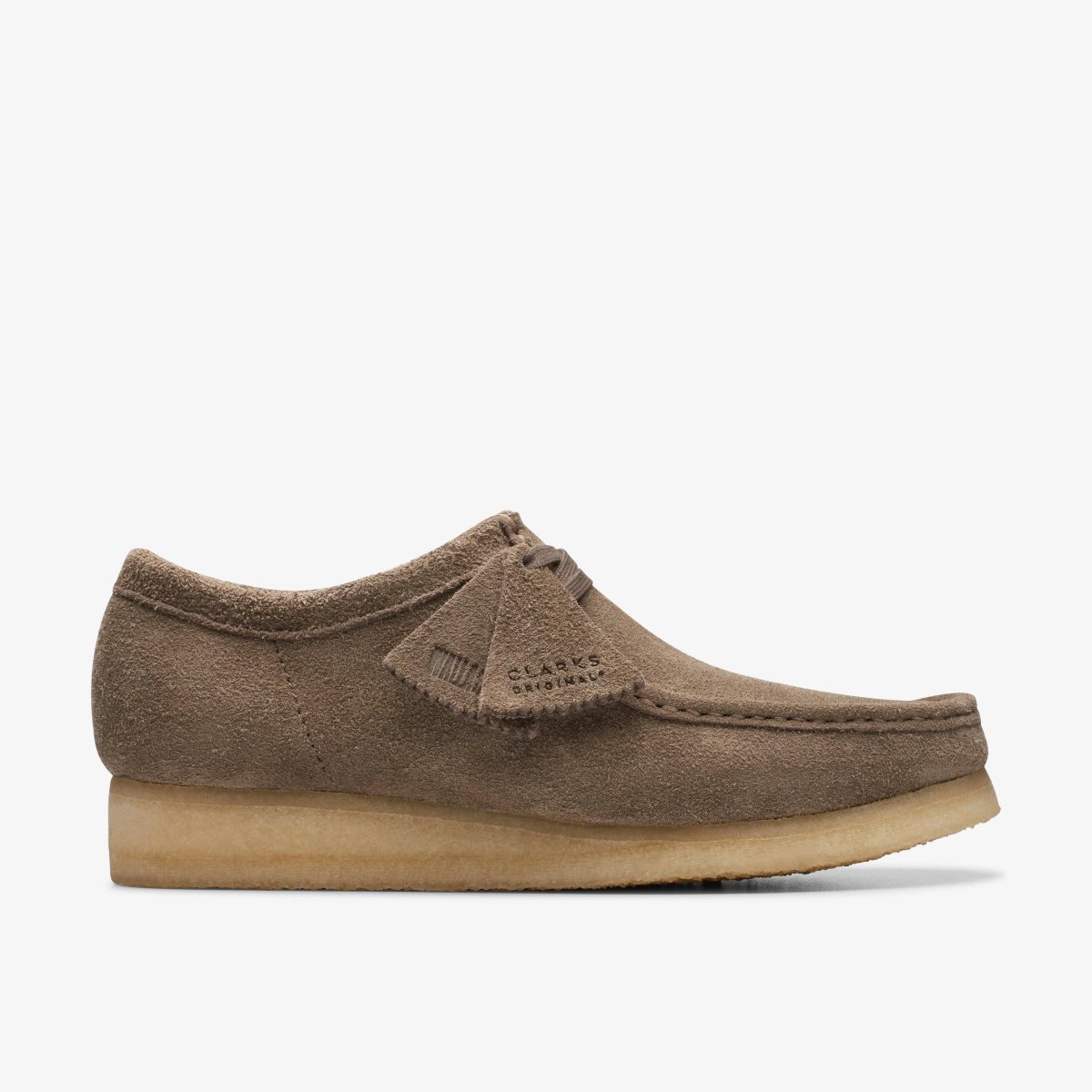 Homme Wallabees Clarks Wallabee Dark Grey Suede Grise Foncé - ZND-67898742