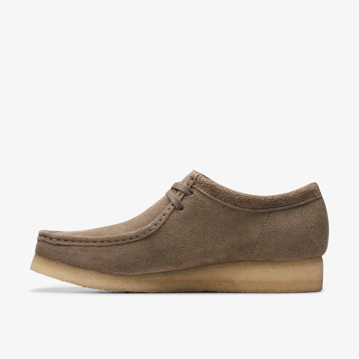 Homme Wallabees Clarks Wallabee Dark Grey Suede Grise Foncé - ZND-67898742