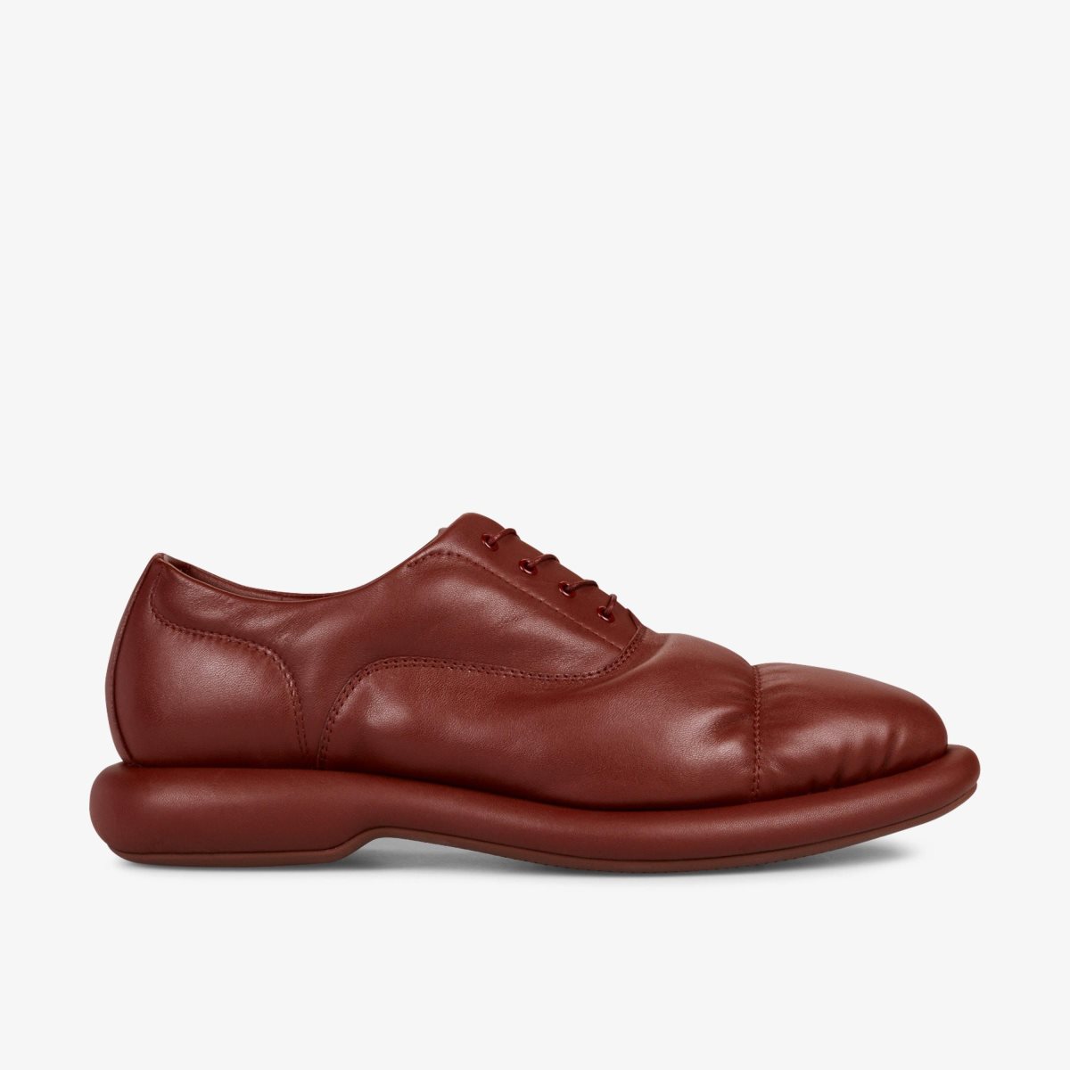 Homme Chaussure Habillée Clarks Martine Rose Mens Oxford 1 Oxblood Leather Bordeaux - NKY-52857641