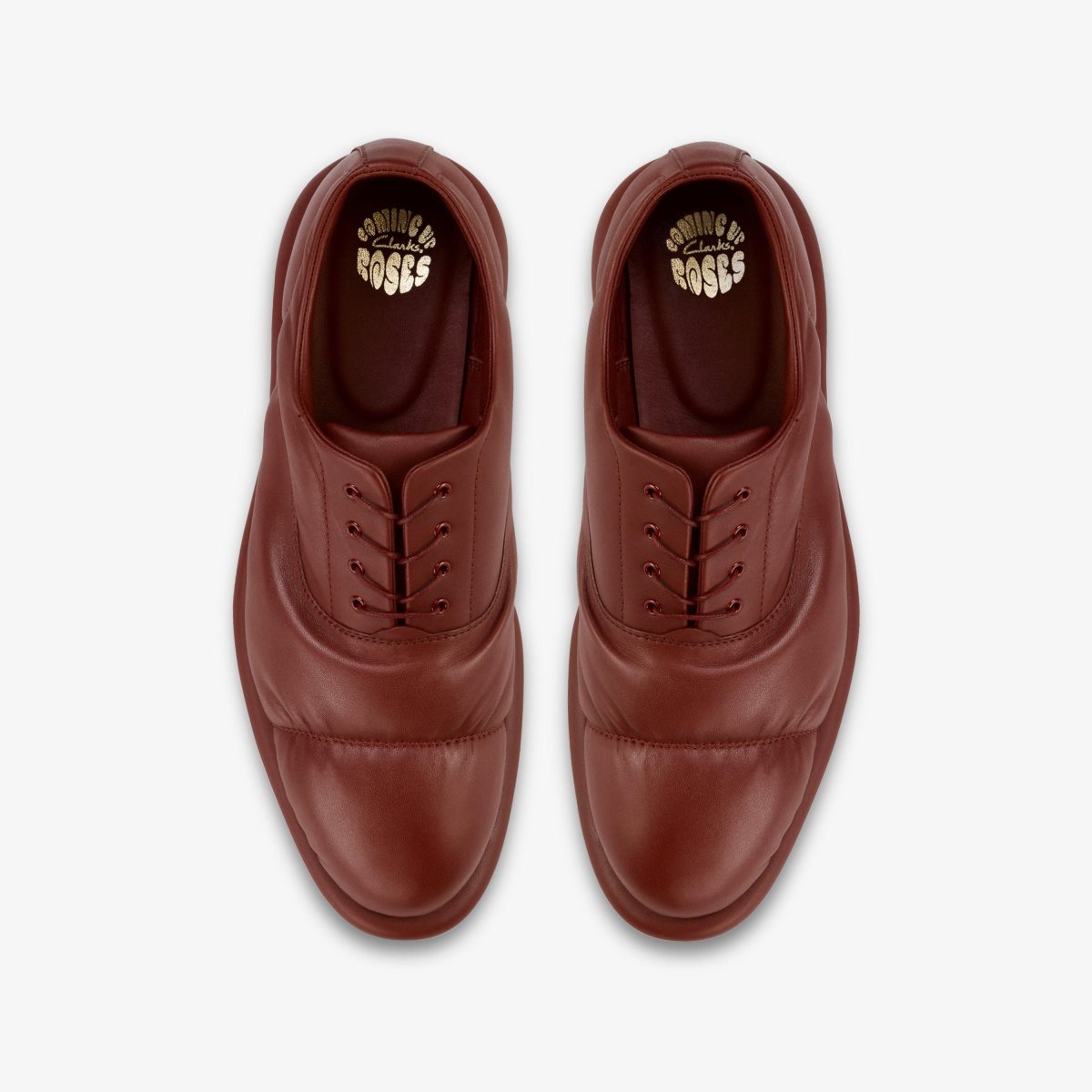 Homme Chaussure Habillée Clarks Martine Rose Mens Oxford 1 Oxblood Leather Bordeaux - NKY-52857641