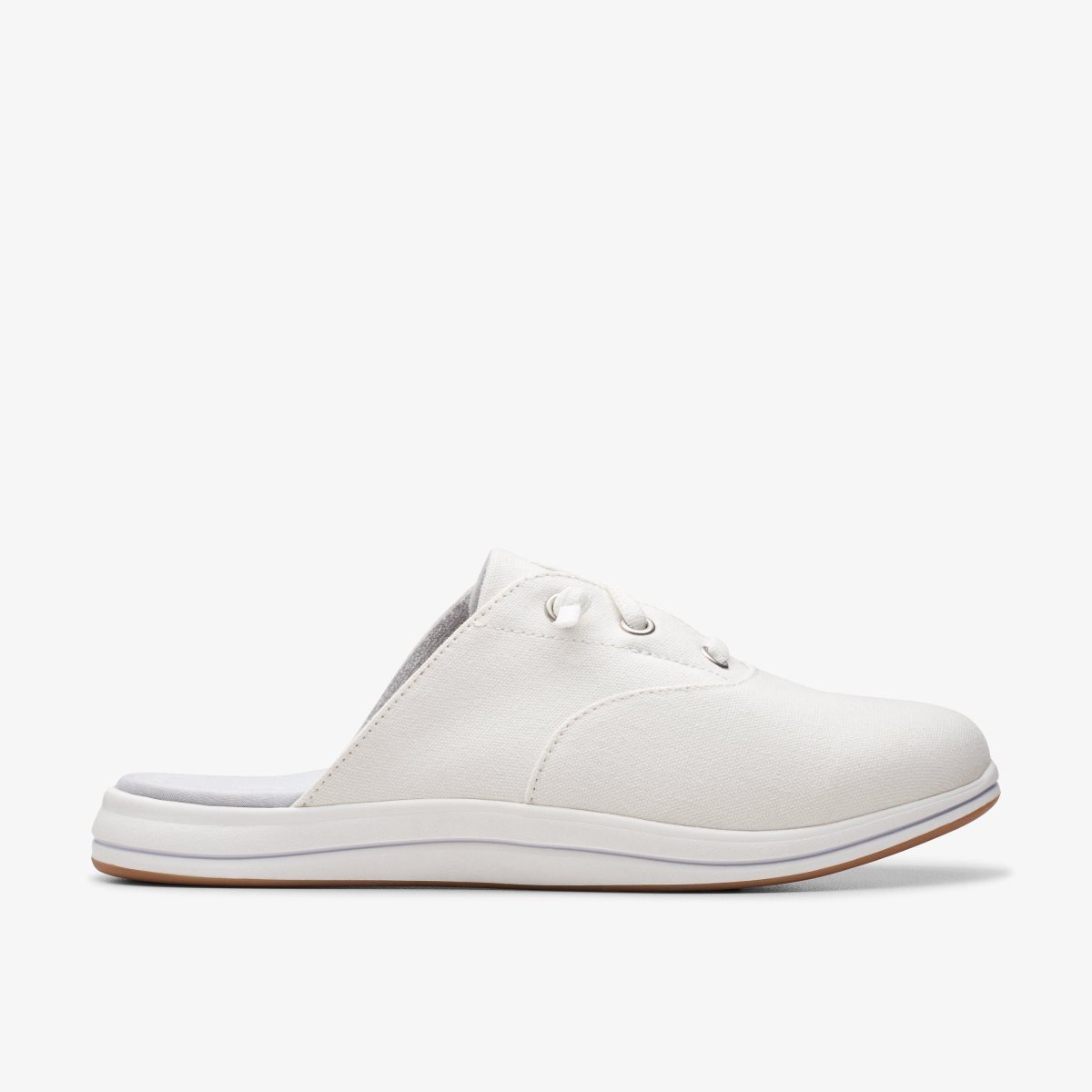 Femme Mocassin Clarks Breeze Clara White Blanche - QCU-80106132