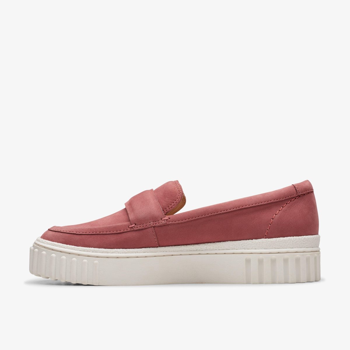 Femme Mocassin Clarks Mayhill Cove Dusty Rose Nubuck Rose - ZXT-74174580