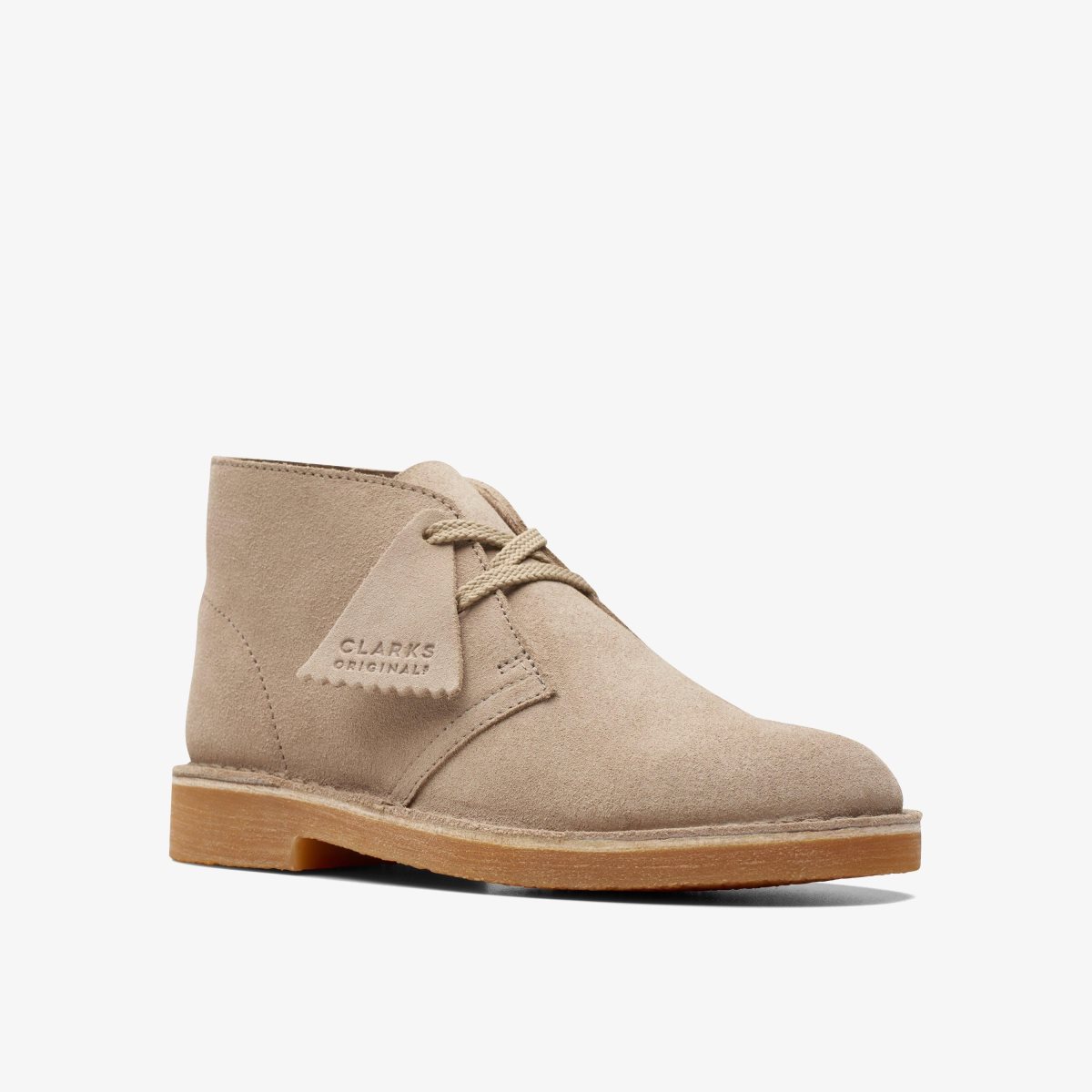 Enfant Chaussures Originales Clarks Desert Boot Older Sand Marron - LMG-07691618