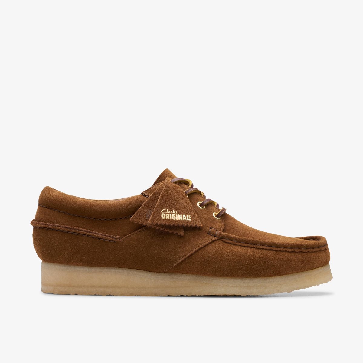 Homme Wallabees Clarks Wallabee Boat Cola Suede Cola - XSL-51168058