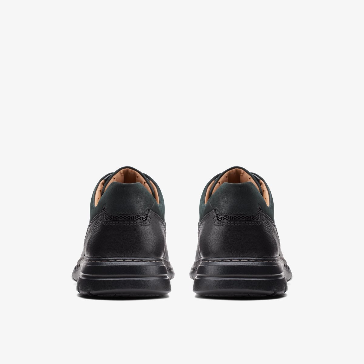 Homme Chaussure Habillée Clarks Un Brawley Lace Black Leather Noir - BKK-36533964