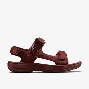 Homme Sandale Clarks Martine Rose Mens Sandal 2 Oxblood Textile Bordeaux - QAE-69995689