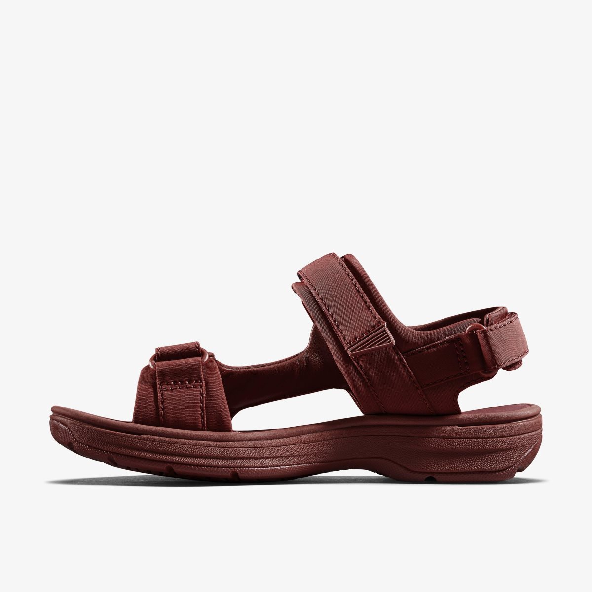 Homme Sandale Clarks Martine Rose Mens Sandal 2 Oxblood Textile Bordeaux - QAE-69995689