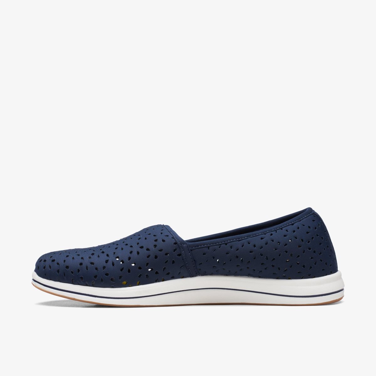 Femme Mocassin Clarks Breeze Emily Navy Bleu Marine - JCD-88516940