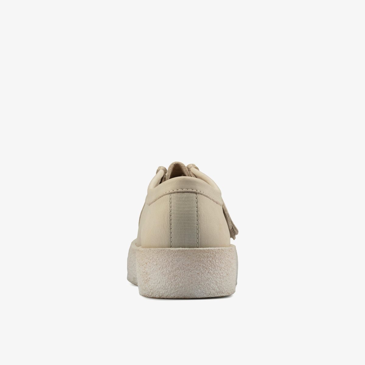 Homme Wallabees Clarks Wallabee Cup White Nubuck Blanche - VKC-04800064