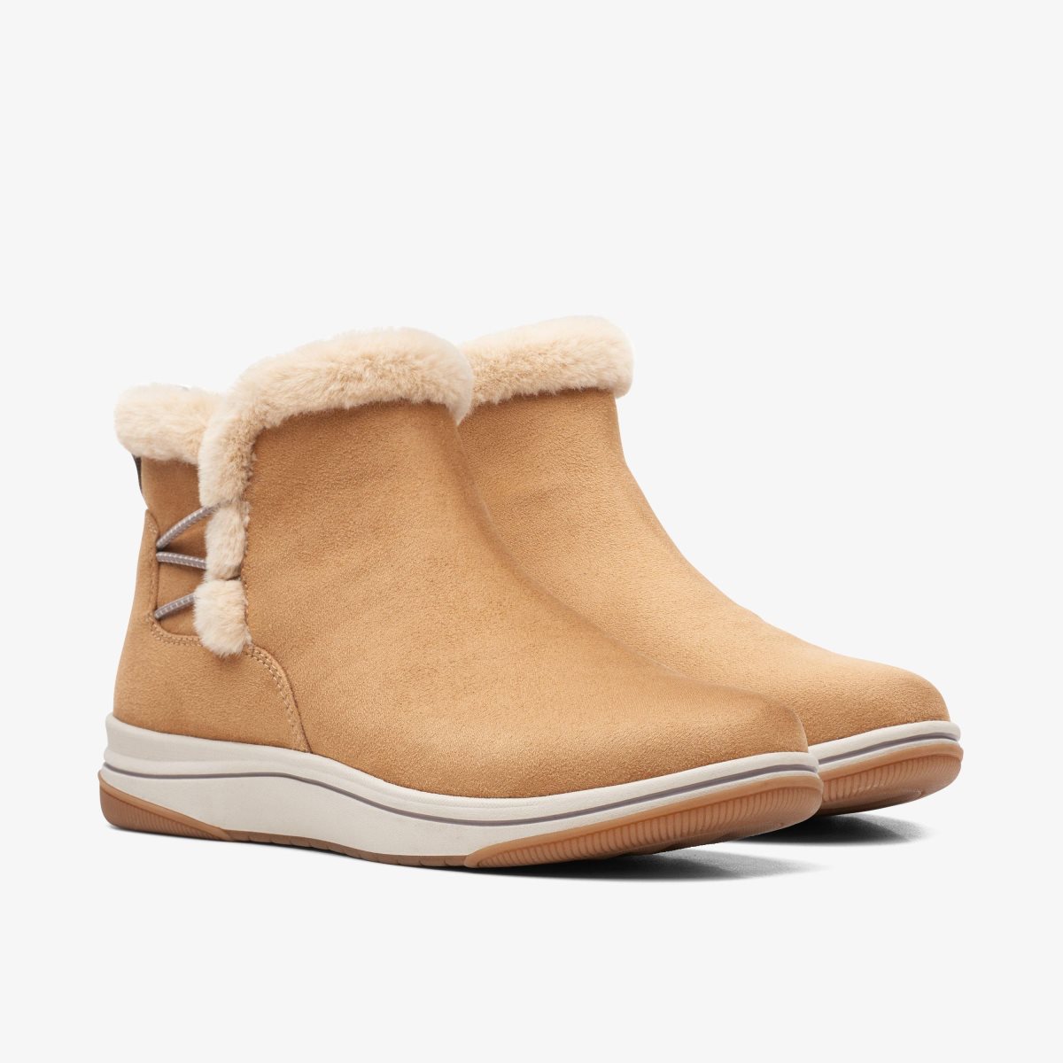 Femme Botte Clarks Breeze Fur Tan Marron - TLX-00166718