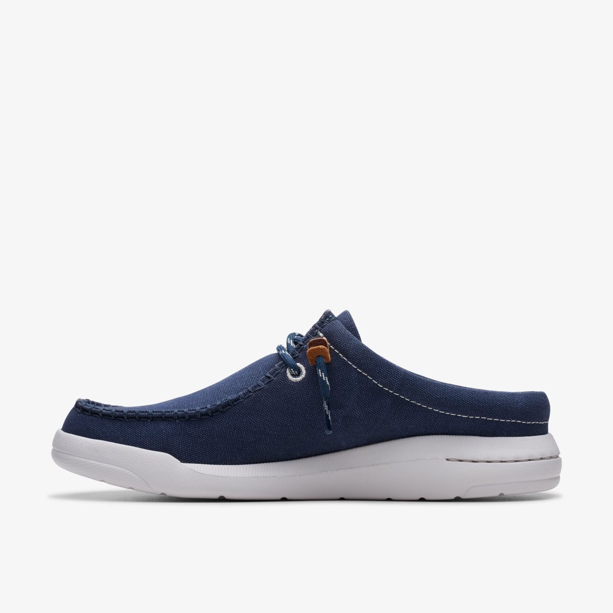 Homme Slip On & Loafers Clarks Driftlite Surf Navy Canvas Bleu Marine - HHM-93557028