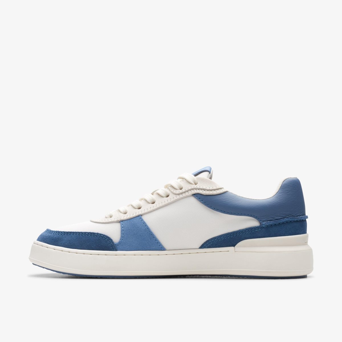 Homme Basket Clarks Court Lite Race Blue Combination Bleu - NXM-56701569