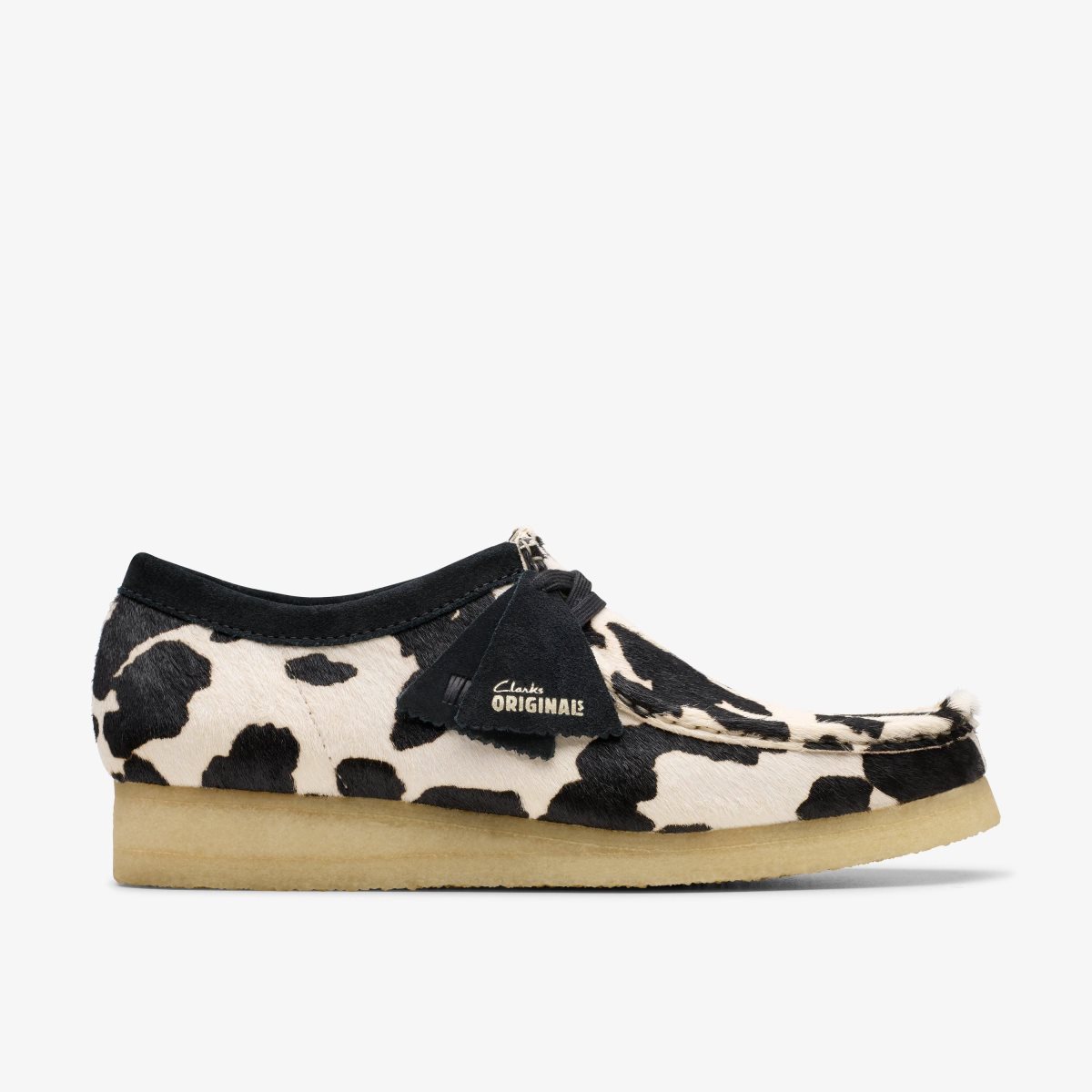 Homme Wallabees Clarks Wallabee Cow Print HairOn Cow Print HairOn - FBI-53160402