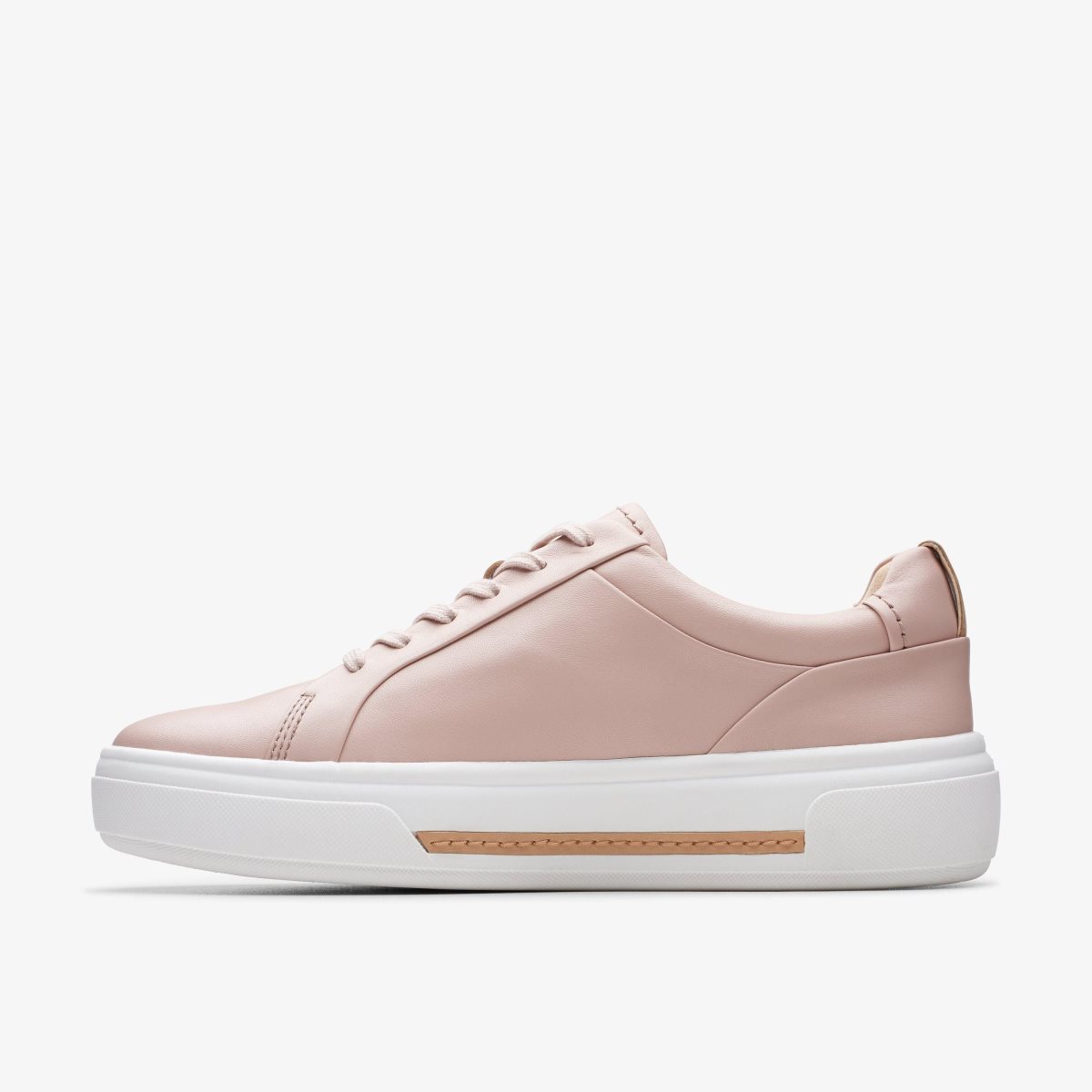 Femme Chaussures Plateforme Clarks Hollyhock Walk Rose Leather Rose - JXN-39286344