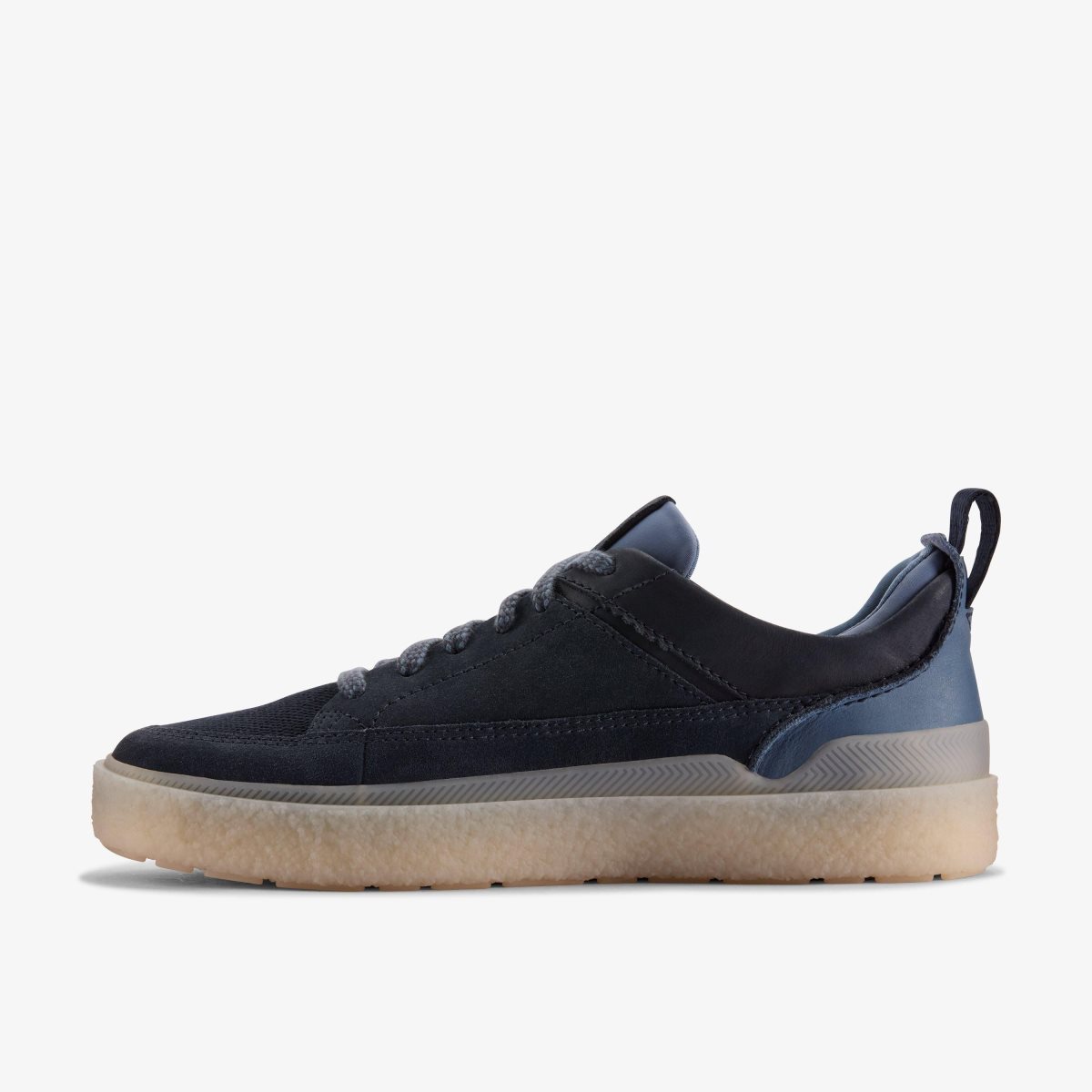 Homme Basket Clarks Somerset Lace Navy Suede Bleu Marine - KKL-39048049