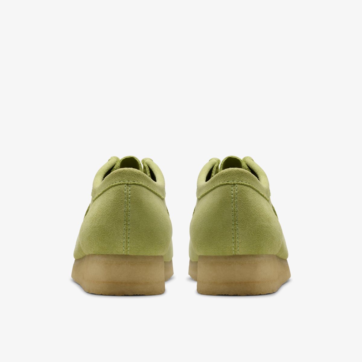 Homme Wallabees Clarks Wallabee Pale Lime Suede undefined - GRN-59141882