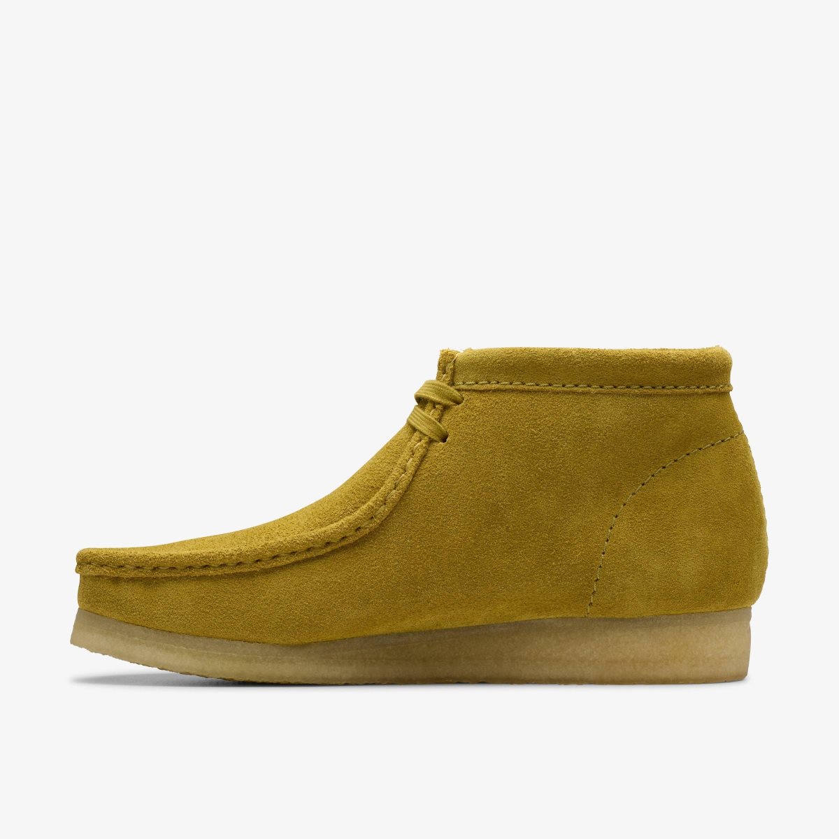 Homme Wallabees Clarks Wallabee Boot Olive Suede Vert Olive - ZEE-15651859