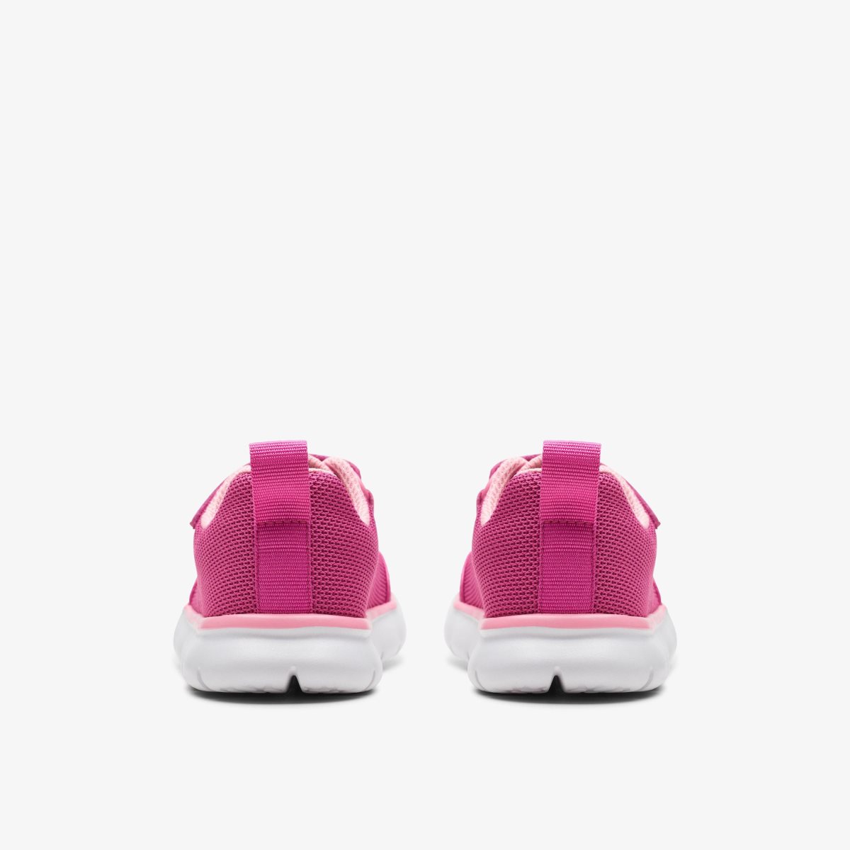 Enfant Basket Clarks Hoop Run Kid Pink Synthetic Rose - SRX-29705842