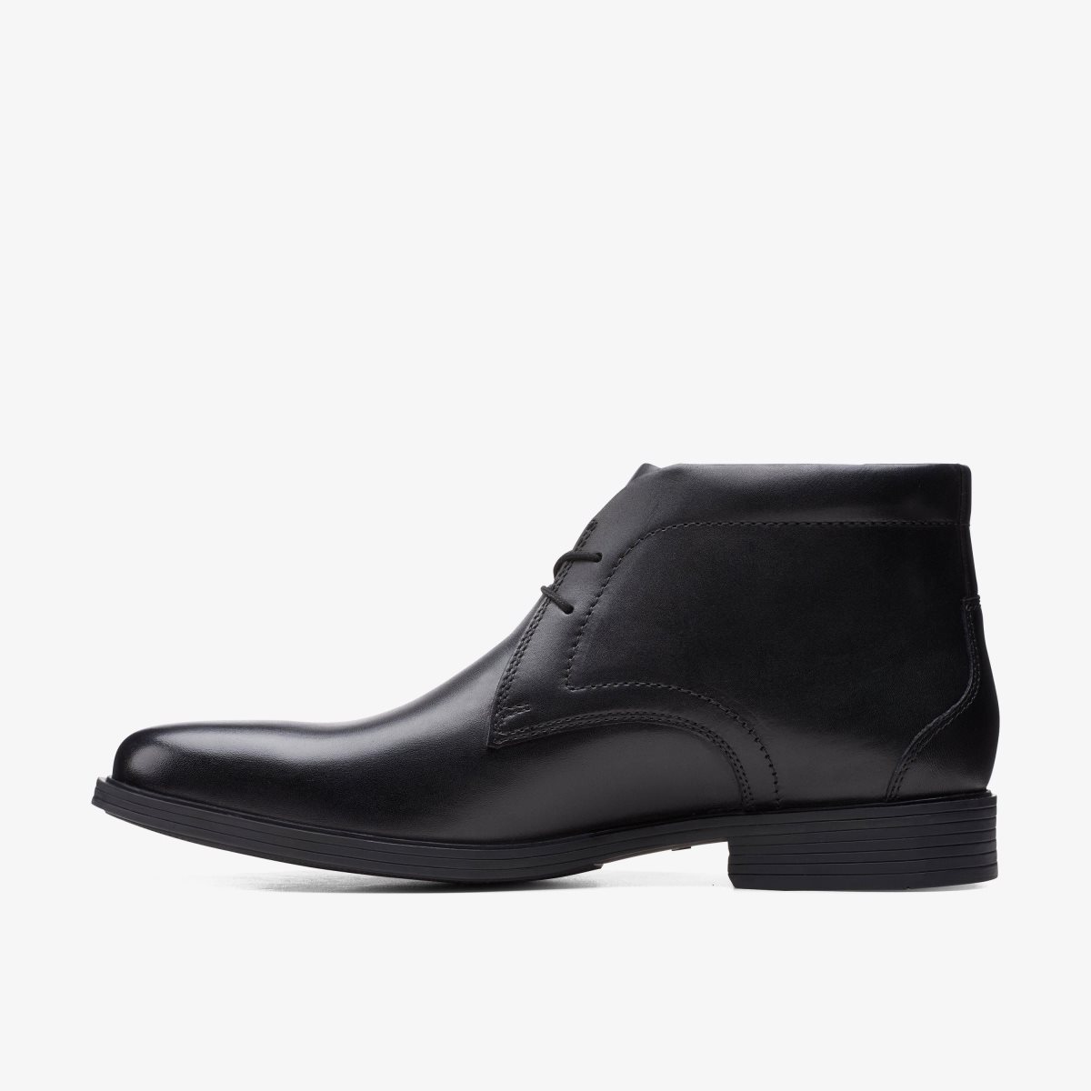 Homme Chaussure Habillée Clarks Whiddon Mid Black Noir - CNF-36548408