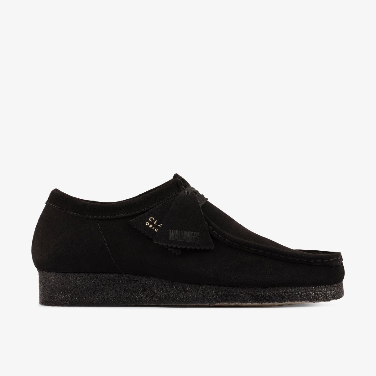 Homme Wallabees Clarks Wallabee Black Suede undefined - BVQ-12345500