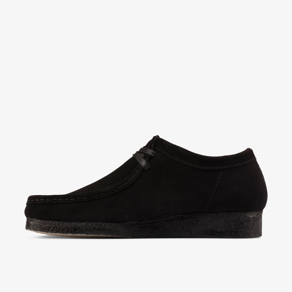 Homme Wallabees Clarks Wallabee Black Suede undefined - BVQ-12345500