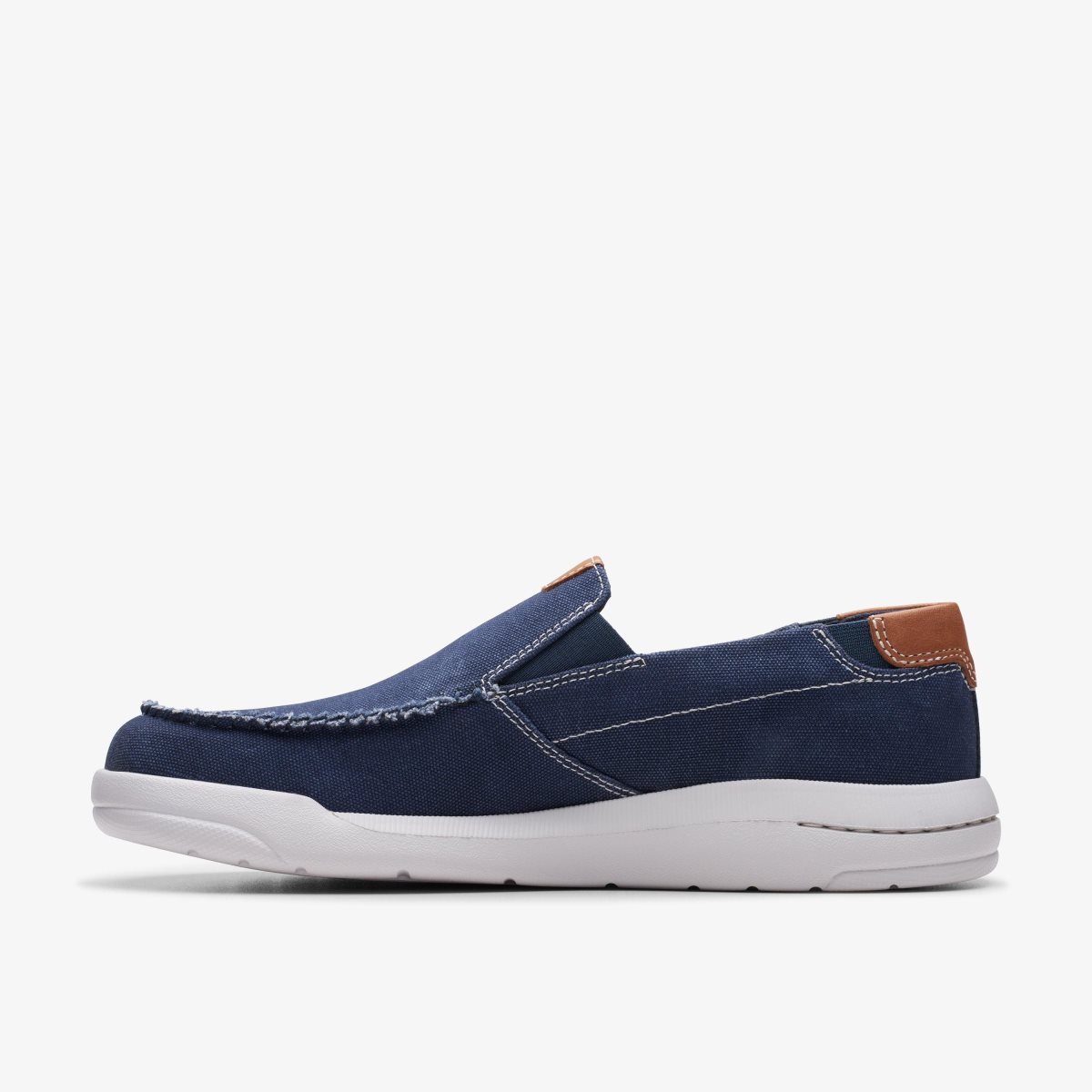 Homme Slip On & Loafers Clarks Driftlite Step Navy Combination Bleu Marine - KIA-47862077