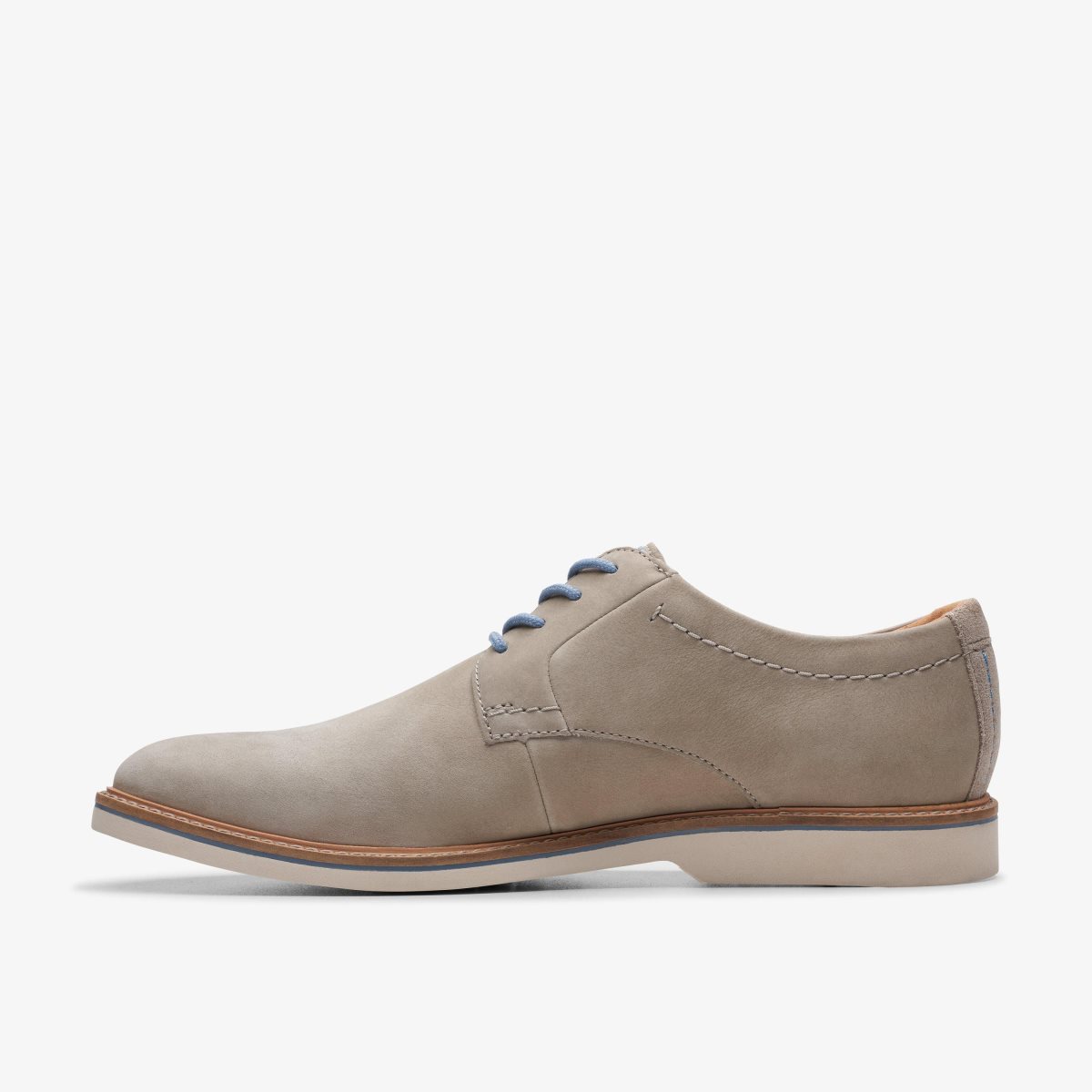 Homme Chaussure Habillée Clarks Atticus LT Lace Grey Nubuck Grise - FEP-56018423