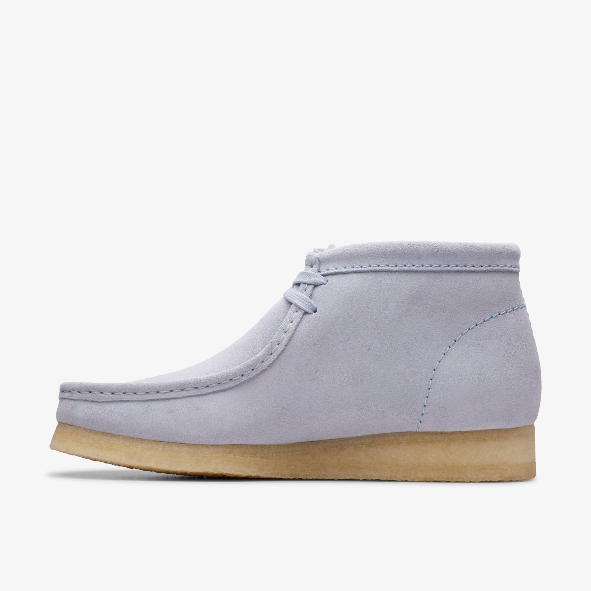 Homme Wallabees Clarks Wallabee Boot Cloud Grey Suede Grise - QIW-84549677