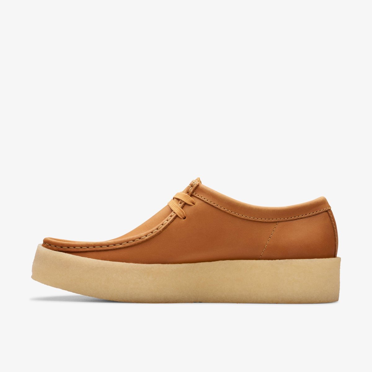 Homme Wallabees Clarks Wallabee Cup Mid Tan Leather Marron - WFR-23072649