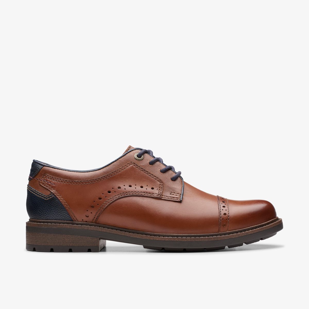 Homme Chaussure Habillée Clarks Un Shire Vibe Tan Combination Marron - LQI-30242668