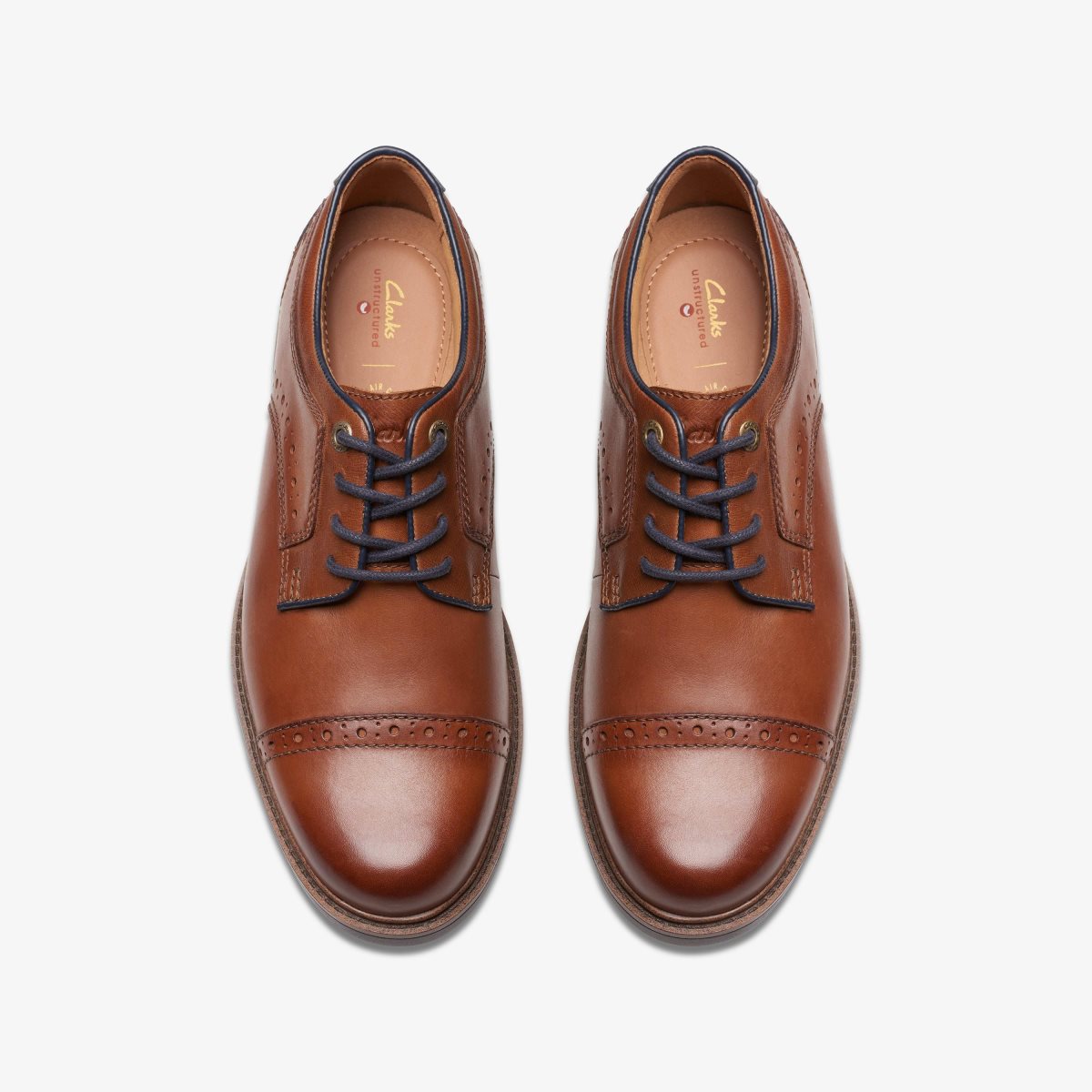 Homme Chaussure Habillée Clarks Un Shire Vibe Tan Combination Marron - LQI-30242668