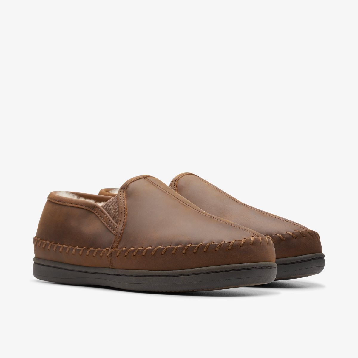 Homme Chausson Clarks Challen Rise Beeswax Beeswax - EAH-28633053