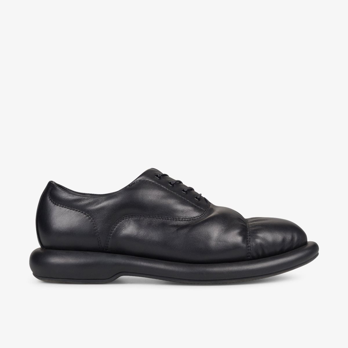 Homme Chaussure Habillée Clarks Martine Rose Mens Oxford 1 Black Leather Noir - MFD-81917377