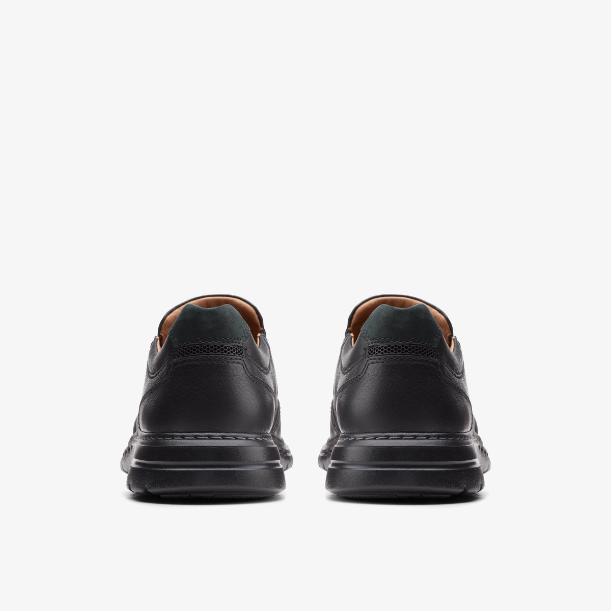 Homme Chaussure Habillée Clarks Un Brawley Step Black Leather Noir - PNC-71143730