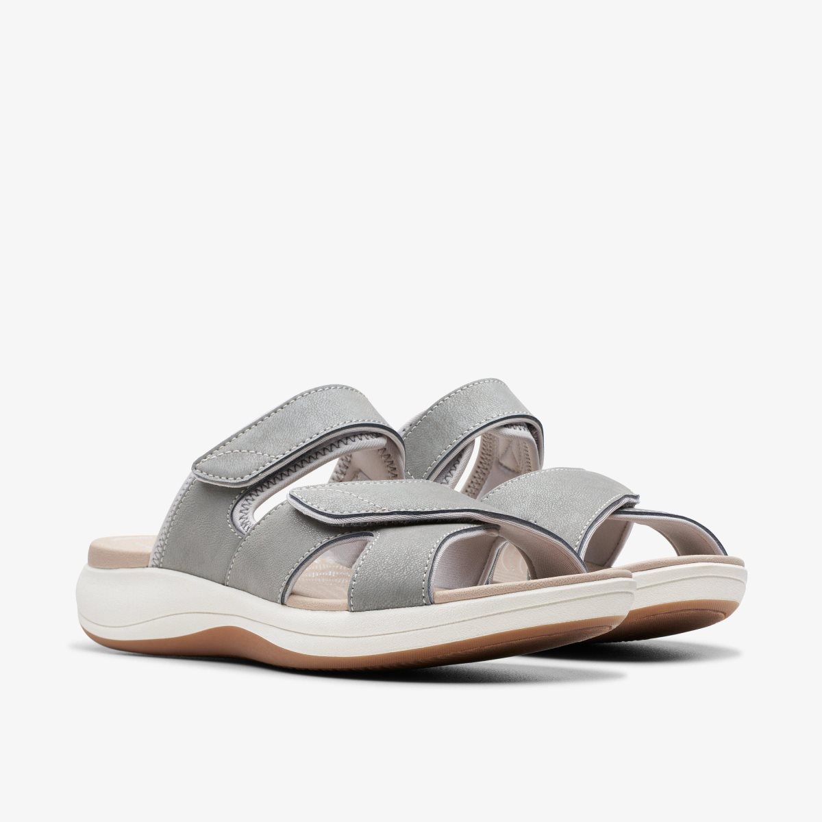 Femme Sandale Clarks Mira Ease Grey Grise - YDZ-77739506