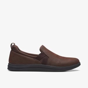 Femme Mocassin Clarks Breeze Bali Brown Marron - QJA-29357357