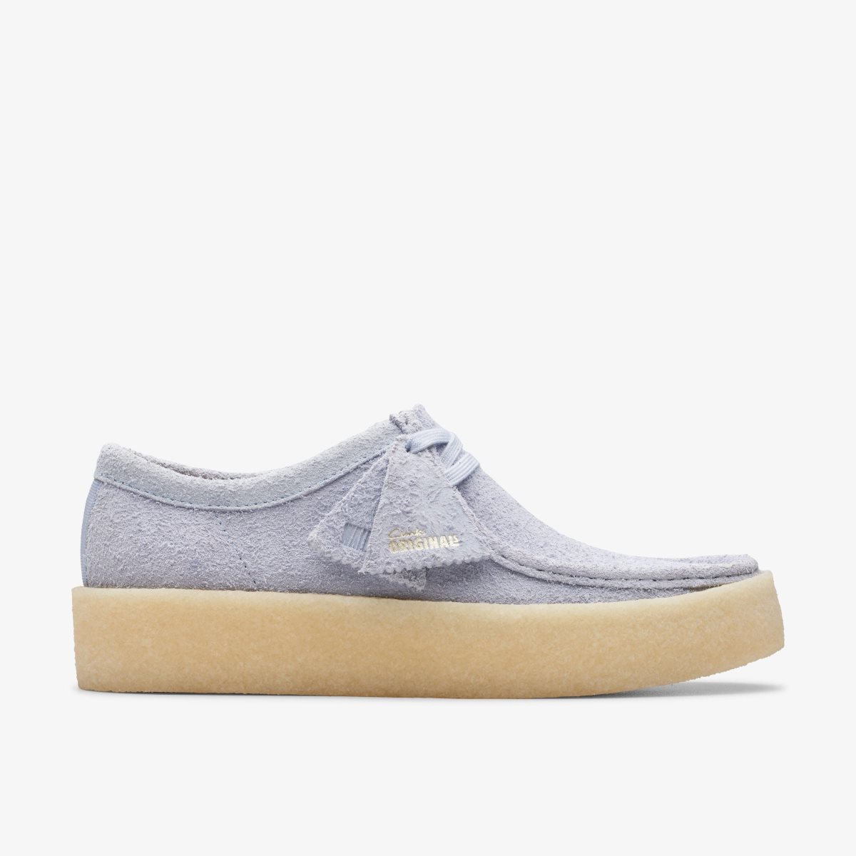 Homme Wallabees Clarks Wallabee Cup Cloud Grey Suede Grise - YVR-38325663