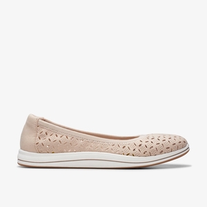 Femme Mocassin Clarks Breeze Roam Light Sand Marron Clair - MJO-72018423