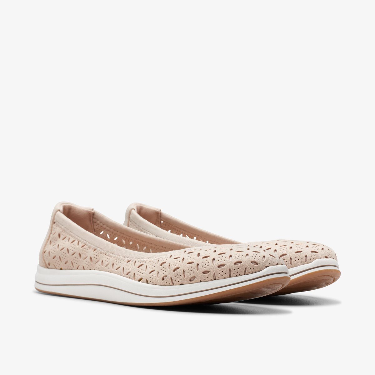 Femme Mocassin Clarks Breeze Roam Light Sand Marron Clair - MJO-72018423