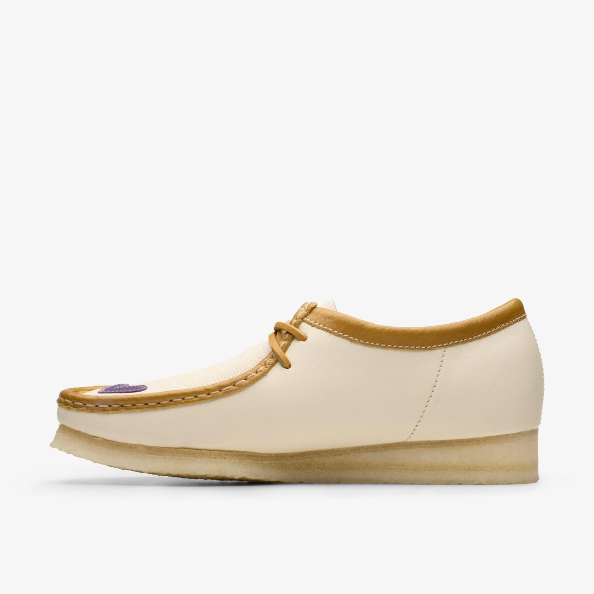 Homme Wallabees Clarks Wallabee X Claima Off White Combination Blanche - VVG-38483485