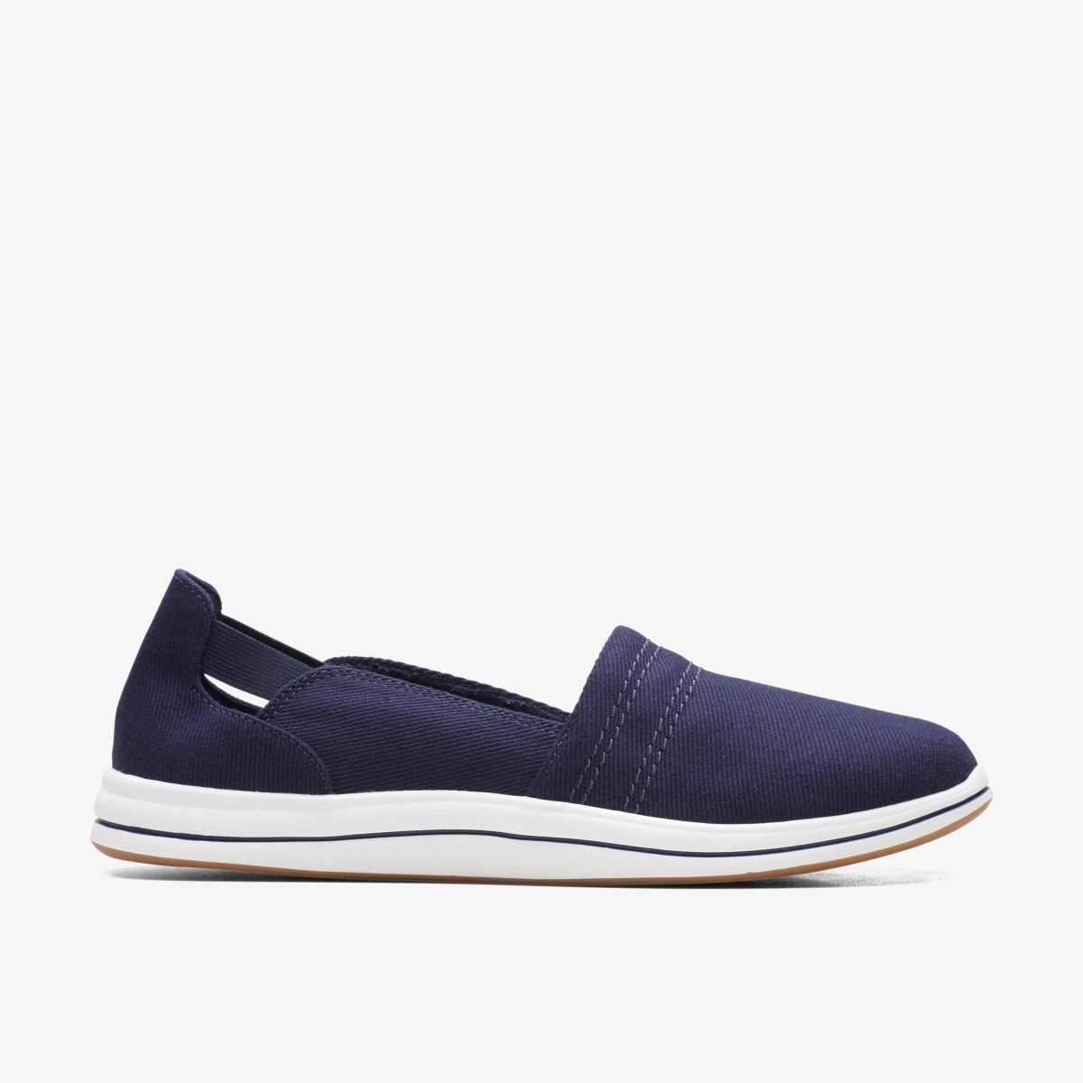 Femme Mocassin Clarks Breeze Step II Dark Navy Bleu Marine - YSR-44602979