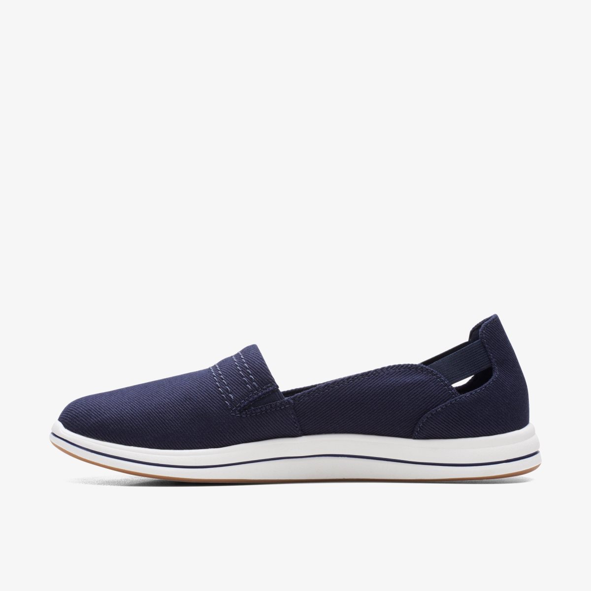 Femme Mocassin Clarks Breeze Step II Dark Navy Bleu Marine - YSR-44602979