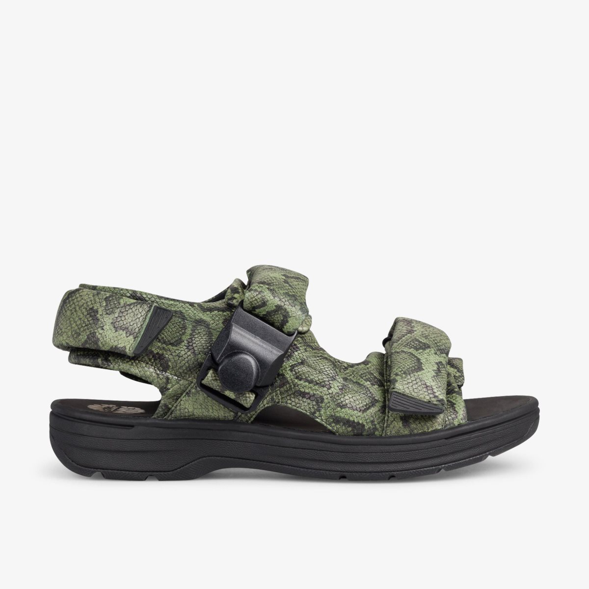 Homme Sandale Clarks Martine Rose Mens Sandal 1 Green Snake Vert Serpent - NHH-45807576