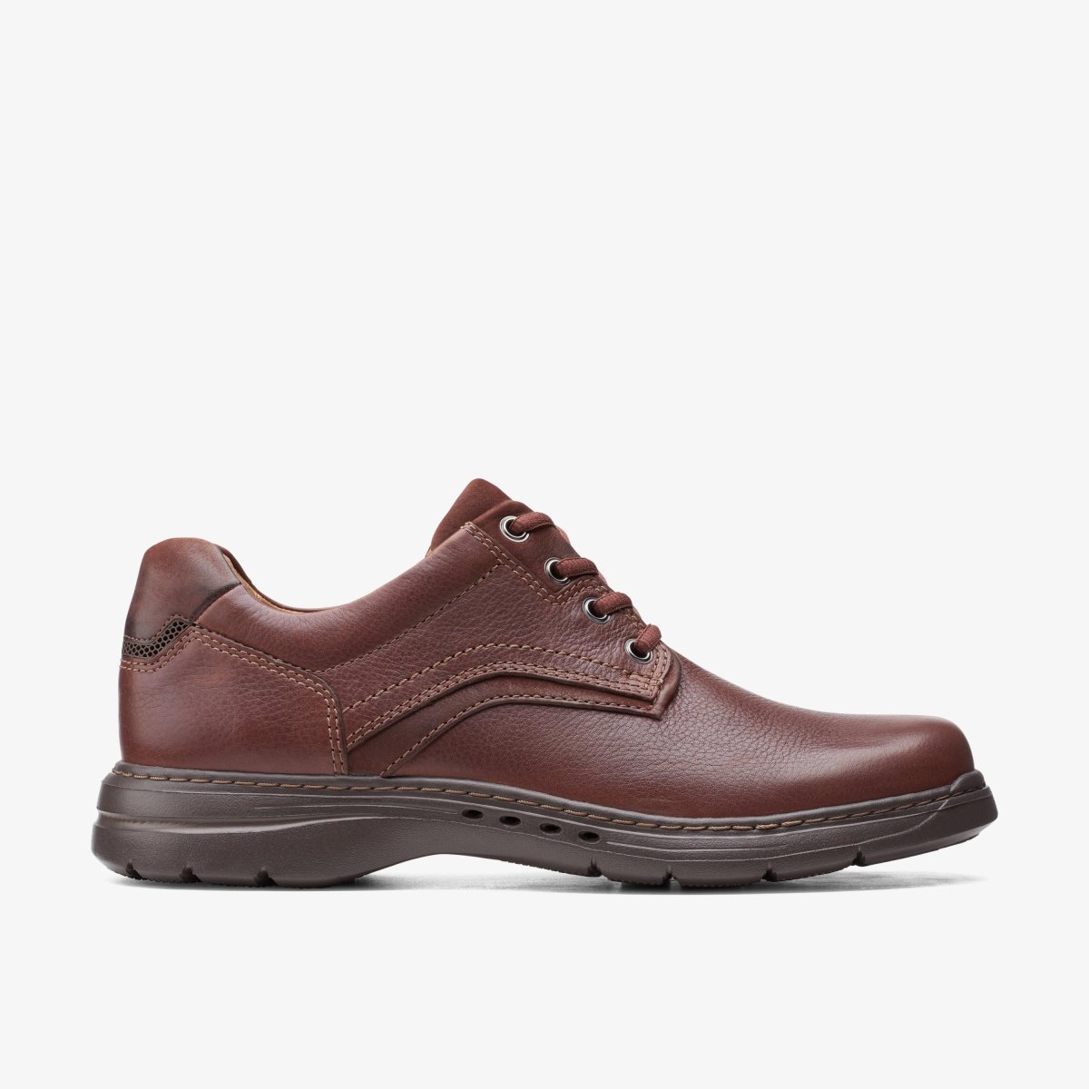 Homme Chaussure Habillée Clarks Brawley Pace Mahogany Leather Mahogany - GPD-68767878