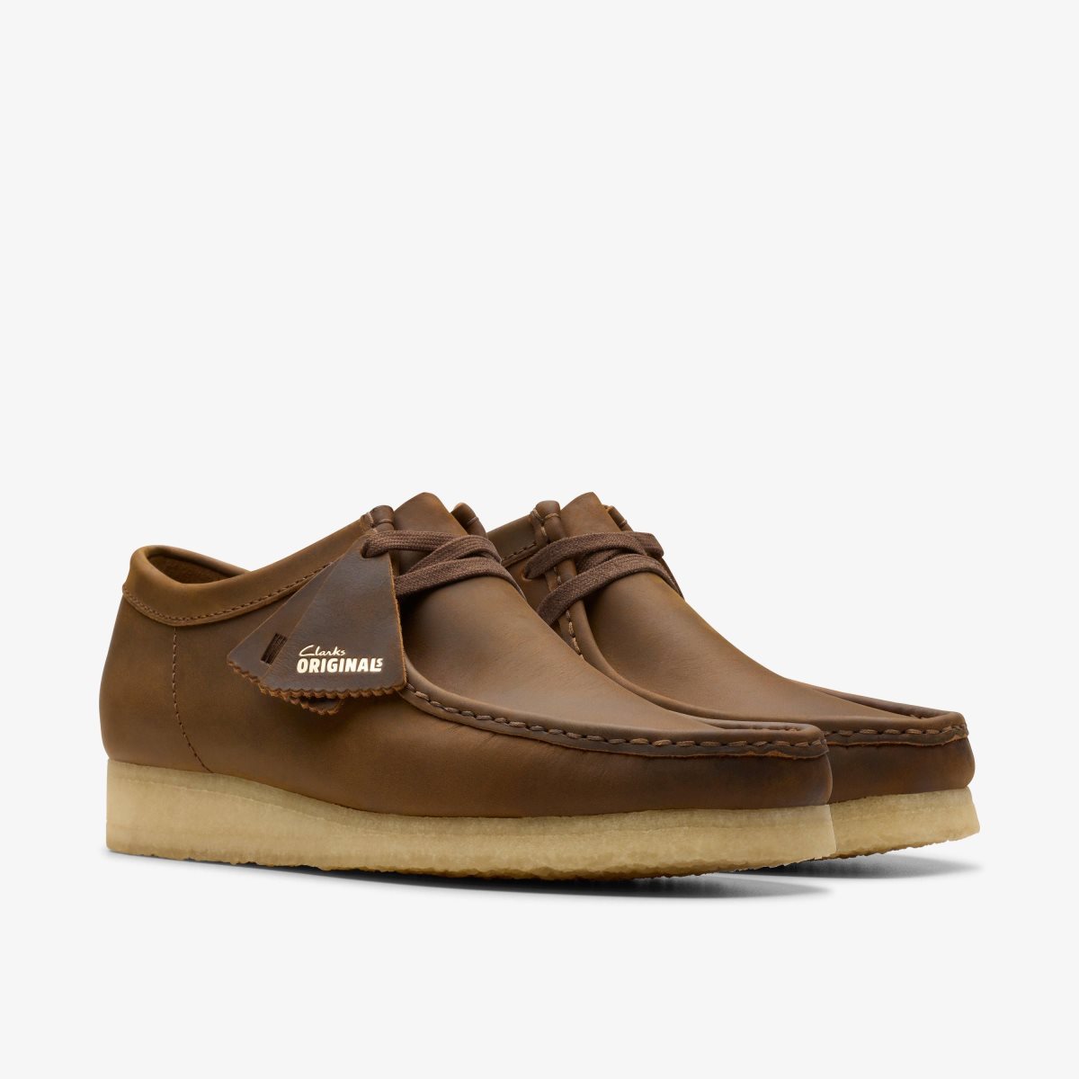 Homme Wallabees Clarks Wallabee Beeswax Beeswax - VCW-13778316